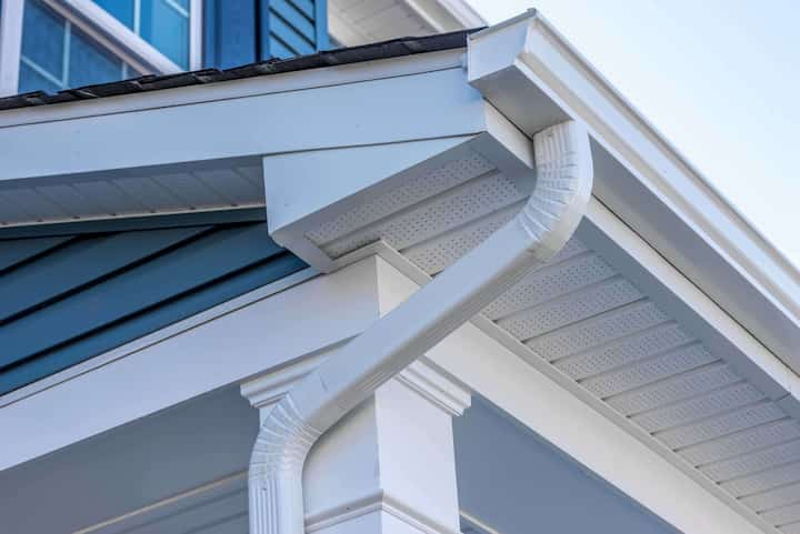 Cheap and durable vinyl gutters installation in Carrollton